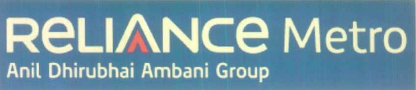Reliance Metro (monogram) Device mark 1618559 Trademark