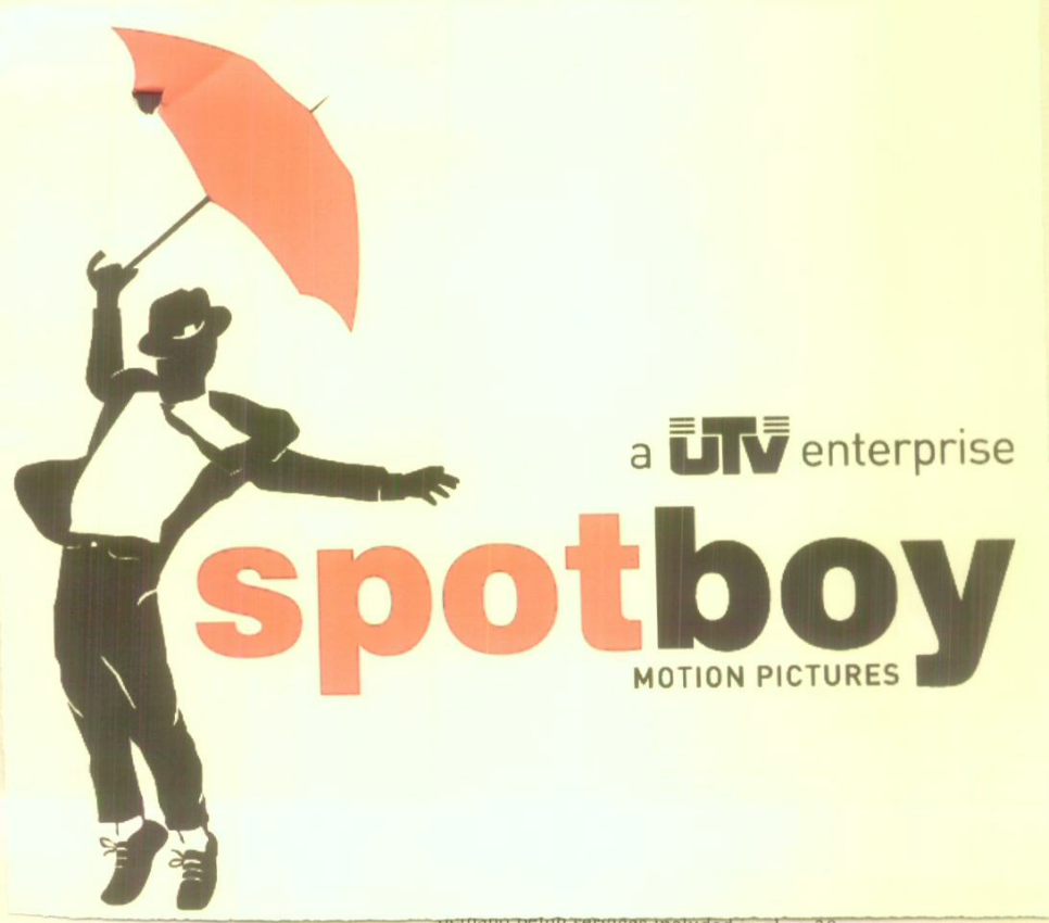 Spotboy (device Of Man With Umbrella) Device mark 1626642 Trademark