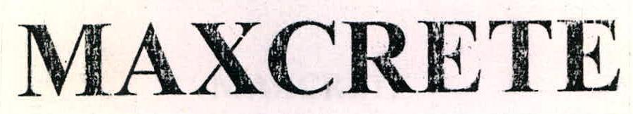 Maxcrete Device mark 2214632 Trademark