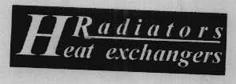 Hradiatorsheat Exchangers(label) Device mark 1022566 Trademark