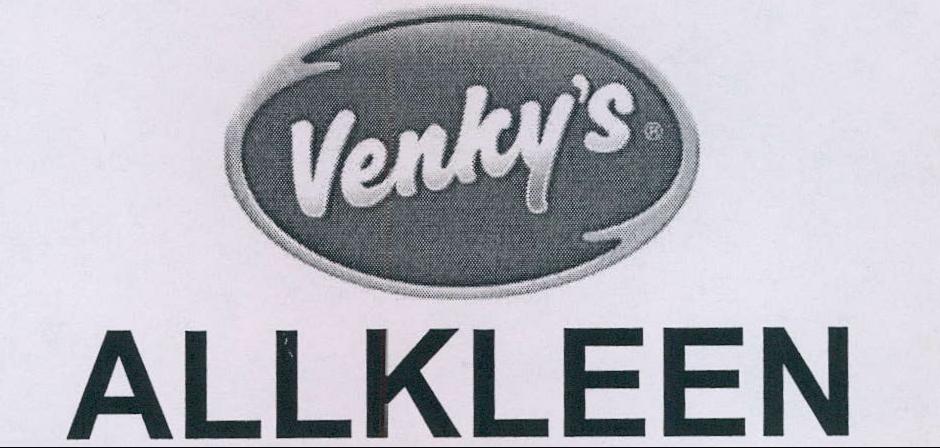 Venky's Allkleen Device mark 2127302 Trademark