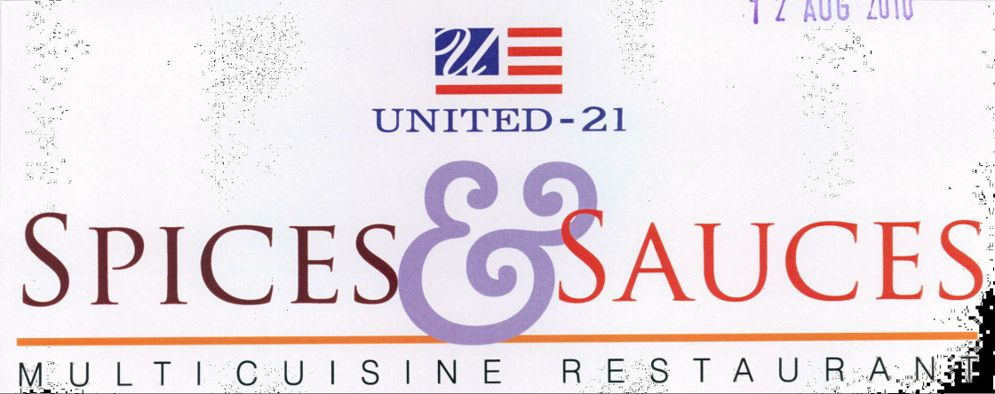 Spices Sauces Device mark 2008218 Trademark