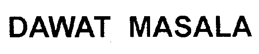 Dawat Masala (label) Device mark 2196408 Trademark