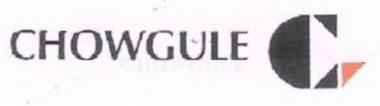Chowgule (device) Device mark 1671798 Trademark