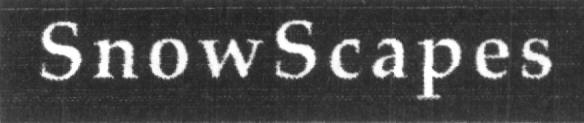 Snow Scapes (label) Device mark 1601861 Trademark