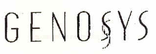 Genosys (label) Device mark 1215195 Trademark
