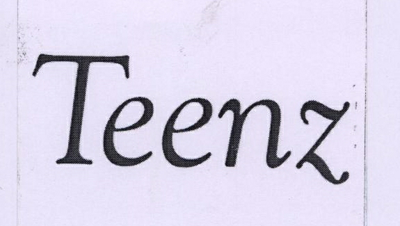 Teenz ( Label ) Device mark 1778864 Trademark