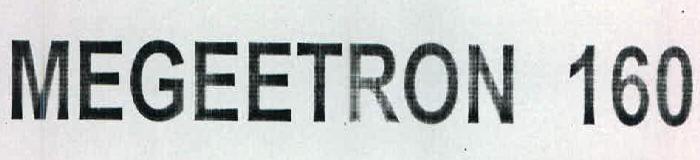 Megeetron 160 Device mark 2422770 Trademark