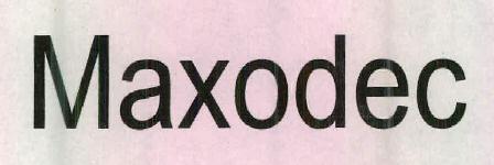 Maxodec Device mark 2584751 Trademark
