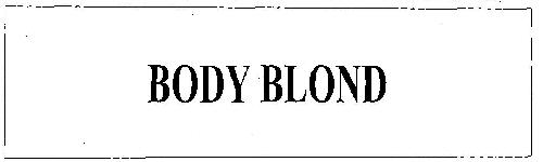 Body Blond Device mark 2682115 Trademark