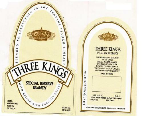 Three Kings (device Crown) Device mark 1105352 Trademark