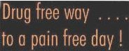 Drug Free Way .... To A Pain Free Day! Device mark 1468980 Trademark