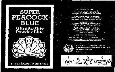 Super Peacock Blue Device mark 2093073 Trademark