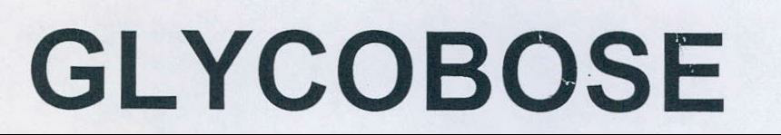Glycobose Device mark 2207261 Trademark