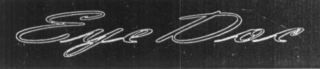 Eye Doc (device Of Double Outline) Device mark 1611808 Trademark