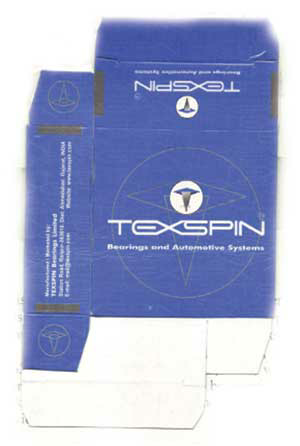 Texspin (label) Device mark 1372027 Trademark