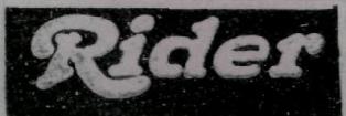 Rider (label) Device mark 2129254 Trademark