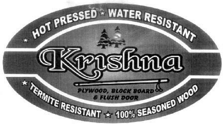 Krishna With Label. Device mark 1605717 Trademark
