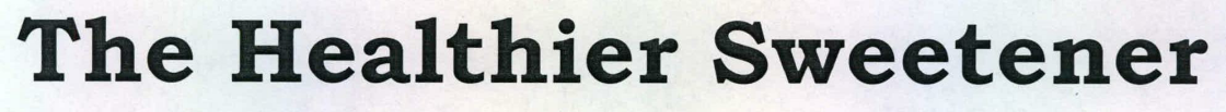 The Healthier Sweetener Device mark 2191605 Trademark