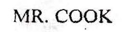 Mr. Cook Device mark 980624 Trademark