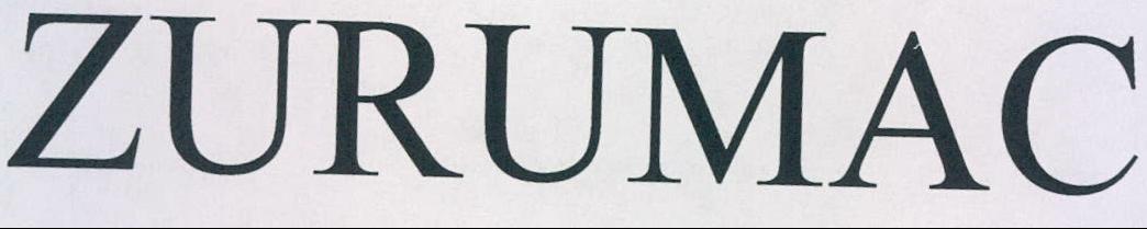Zurumac Device mark 2156810 Trademark