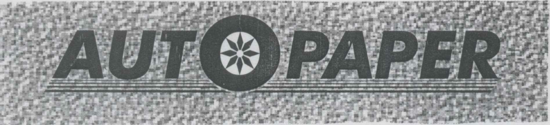 Auto Paper Device mark 1058754 Trademark