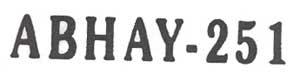 Abhay-251 Device mark 2181635 Trademark
