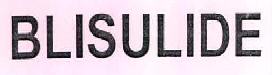 Blisulide Device mark 2488700 Trademark