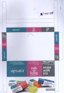 Apsara Rub- A- Long Device mark 1962109 Trademark