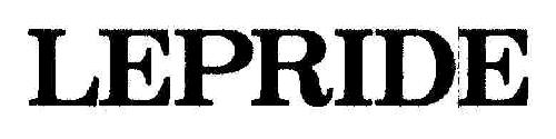 Lepride Device mark 1813301 Trademark
