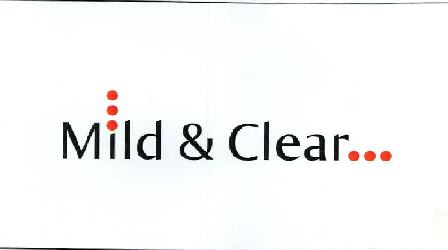 Mild & Clear... Device mark 2278852 Trademark