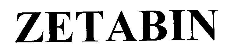 Zetabin (letter Written In Heavy Character) Device mark 1473685 Trademark