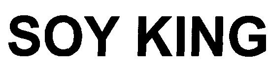Soy King (device) Device mark 2283685 Trademark