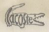 Lacoste Device Of Crocodial Device mark 516872 Trademark