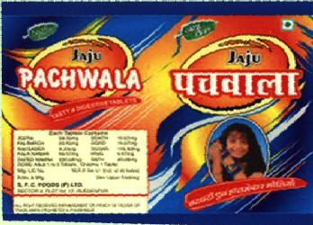 Pachwala With Label Device mark 1628743 Trademark