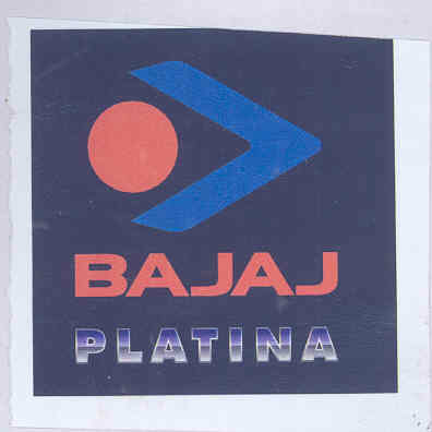 Bajaj Platina (labal) Device mark 1741604 Trademark