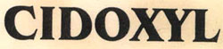 Cidoxyl Device mark 912443 Trademark
