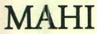 Mahi Device mark 2624026 Trademark