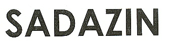 Sadazin Device mark 1666042 Trademark