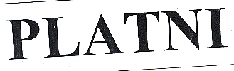 Platni Device mark 1738903 Trademark