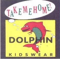 Take Me Home, Dolphin Kidswear Device mark 1878482 Trademark