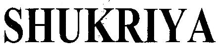 Shukriya Device mark 2942694 Trademark