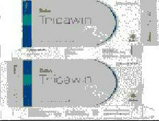 Dabur Tricawin (label) Device mark 1309056 Trademark