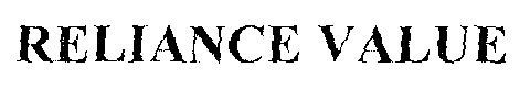 Reliance Value Device mark 1478940 Trademark