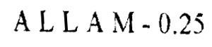 Allam-0.25 Device mark 860713 Trademark