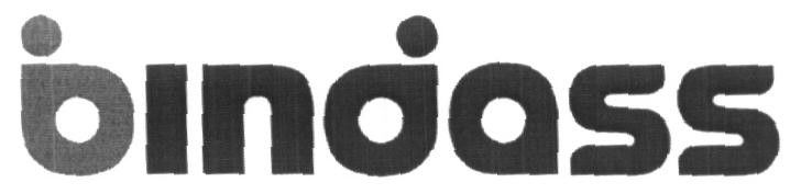 Bindass (letter Written In Special Form) Device mark 1604420 Trademark