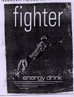 Fighter With Label Device mark 1621392 Trademark