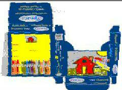 Apsara Wax Crayons (label) Device mark 1260170 Trademark