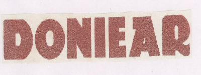 Doniear With Label Device mark 1634586 Trademark