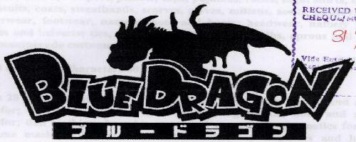 Blue Dragon With Device Device mark 1648597 Trademark